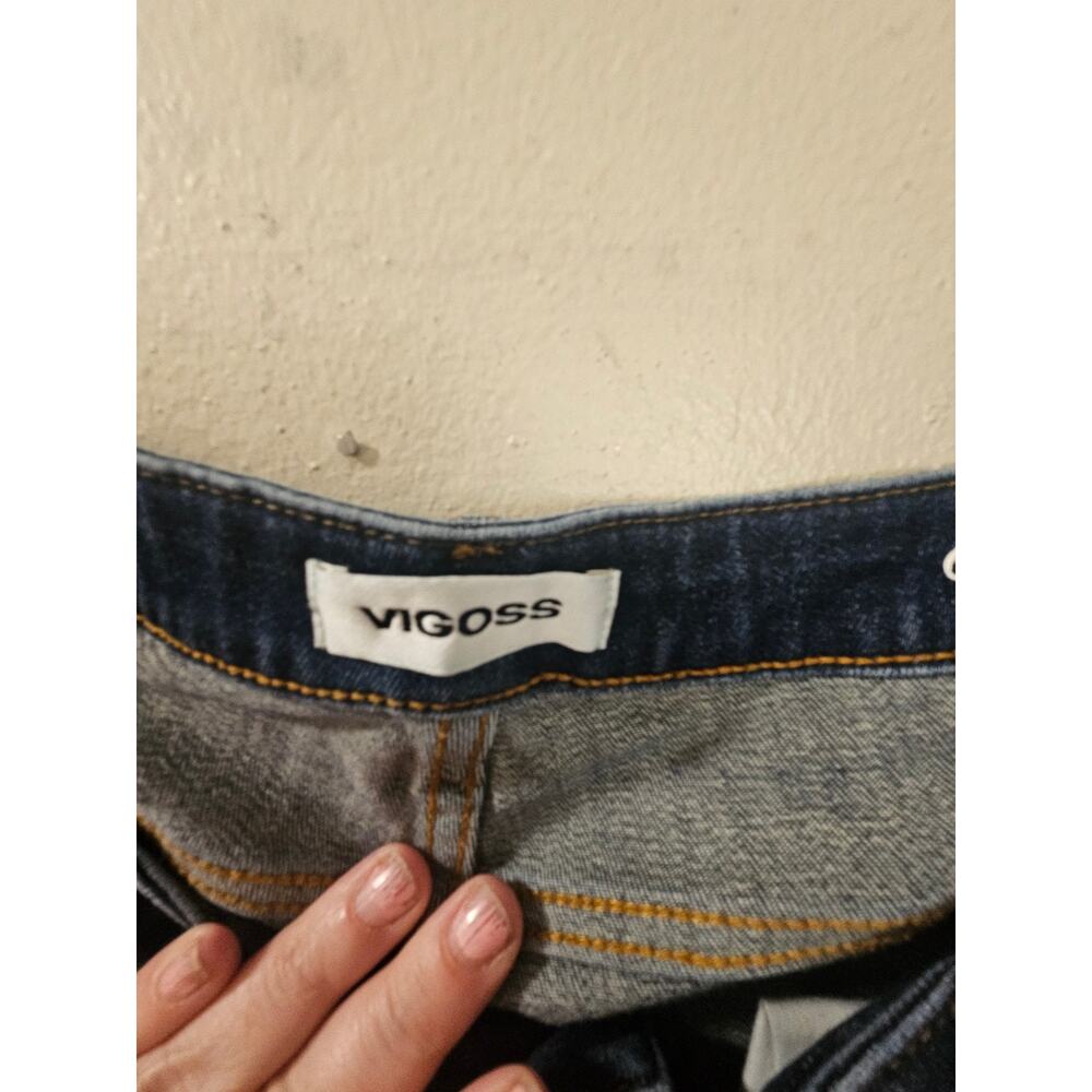 VIGOSS Jagger Skinny Jeans Women’s Size 20 Dark Wash Distressed Stretch Denim - Picture 3 of 7